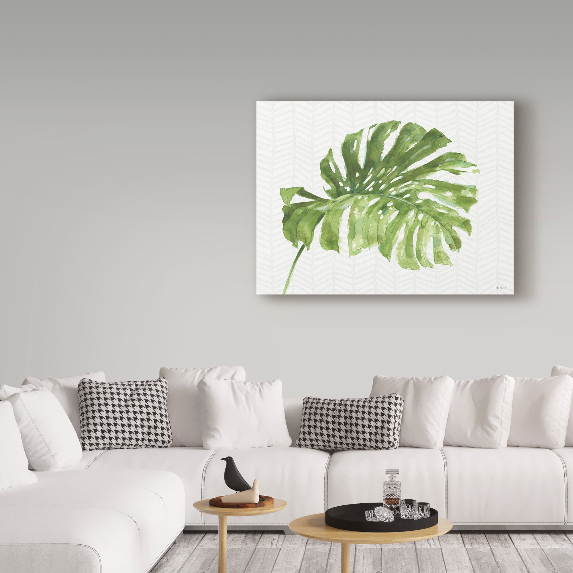 Trademark Fine Art 'Mixed Greens LXXXI' Canvas Art by Lisa Audit