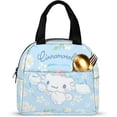 thumbnail image 3 of Cinnamoroll Lunch Bag, Cool, Stylish, Thermal, Cute, Insulated Lunch Bag, Character Drawstring Lunch Bag, Insulated Bag, Lunch Bag, Lunch Box, Eco Bag, Includes Pockets, 3 of 8