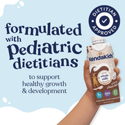 KendaKids Complete Nutrition Shake with Protein & DHA, Chocolate, 8 fl oz, (6 Pack)