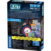 EXIT: The Game - The Hunt Through Amsterdam | Escape Room |Co-op Games | 1+ Players |Ages 5-7| Brainteasers |Art Heist | Ages 12+