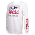 thumbnail image 2 of Coors 797950-XXXL Coors Mountain Logo Sleeve Print Mens White Long Sleeve Shirt - 3XL, 2 of 2