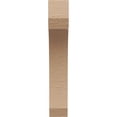 thumbnail image 2 of 2"W x 4"D x 12"H Thin Legacy Rough Cedar Woodgrain TimberThane Corbel, Primed Tan, 2 of 6
