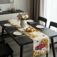 thumbnail image 2 of Spring Yellow Sunflowers Table Runner 72 Inches Long, Farmhouse Car Bees Country Kitchen Coffee Dining Table Decoration for Home Party Birthday Wedding Home Decor 18x72 Inches, 2 of 8