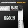 thumbnail image 6 of Digital Display Angle Ruler,2-In-1  Ruler & Digital Angle Finder Protractor, (ABS-200MM), 6 of 7