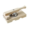 thumbnail image 3 of AMLESO Mochi Maker Multifunctional Wooden Hand Tool Kitchen Gadgets Convenient Qingming, 3 of 6
