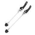 thumbnail image 1 of Bicycle Flower Drums Quick Detachable Rod 2Pcs Bicycle Hub Quick Release Lever 145mm Front 185mm Rear  Wear Resistance Quick Release Skewer For Bike Wheel, 1 of 8
