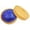 Blue Glitter, variant on 4 Inch Dumpling Squishy, Giant Dumpling Squishy, Mega Rainbow Dumplings Fidget, Cute Anxiety Relief Fidget Tool, Soft Squeeze Decompression Dough for Adults