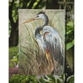 thumbnail image 3 of Carolines Treasures JMK1149GF Blue Heron Gazing West Flag Garden Size  Small multicolor, 3 of 3