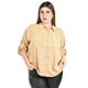 thumbnail image 1 of Blusa de manga 3/4 Roman Fashion /Tallas Extras, 2658 (Beige) beige 40, 1 of 6