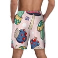 thumbnail image 2 of Lsque Mens Swim Trunks Mushroom Pattern - Bathing Suit Compression Liner - Beach Swim Shorts Swimwear - (S-3XL) - Stretch Quick Dry -X-Large, 2 of 9