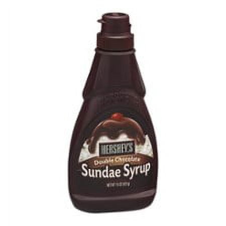 Hershey's Sundae Syrup Double Chocolate (Pack of 10)