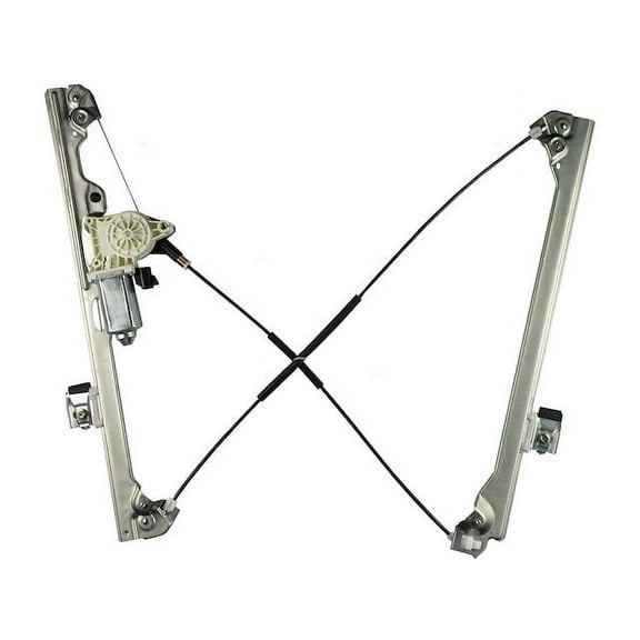 Front Right Power Window Regulator and Motor Assembly - Compatible with 2007 - 2014 GMC Yukon Sport Utility 4-Door 2008 2009 2010 2011 2012 2013