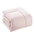 thumbnail image 4 of Sweet Home Collection Pale Pink 8 Piece Bed in a Bag Comforter Set with Sheets, Queen, 4 of 5