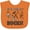 Orange, variant on Inktastic Archaeology Rocks Archaeologist Boys or Girls Baby Bib