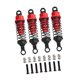 thumbnail image 5 of 4 amortiguadores de aceite para coche RC, escala 1/12 y 1/16, 55 mm, de metal. Rojo, 5 of 9