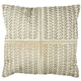 thumbnail image 4 of SAFAVIEH Dash Cowhide Geometric Pillow, 12" x 20", White, 4 of 4