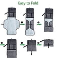 thumbnail image 5 of Portable Changing Pad, Foldable Waterproof Changing Pad with Head Pad and Pockets, for Home Travel Outdoor, 5 of 5