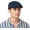Navy Blue, variant on Men Women's Beret Hat, Summer Mesh Breathable Newsboy Cap Adjustable Cabbie Hat with Buckle