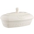thumbnail image 1 of Belleek Claddagh Covered Butter Dish, 1 of 1