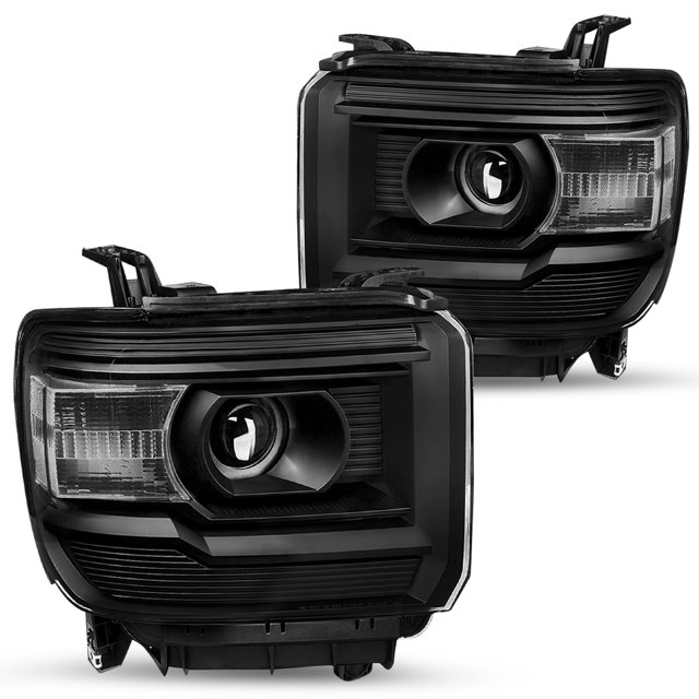 For 2014-2015 GMC Sierra 1500/15-19 2500 3500 Projector Headlight Assembly