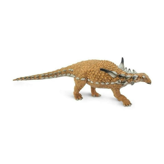 Safari Ltd. Sauropelta Figurine - Detailed 7.25" Armored Dinosaur Figure - Educational Toy for Boys, Girls, and Kids Ages 3 