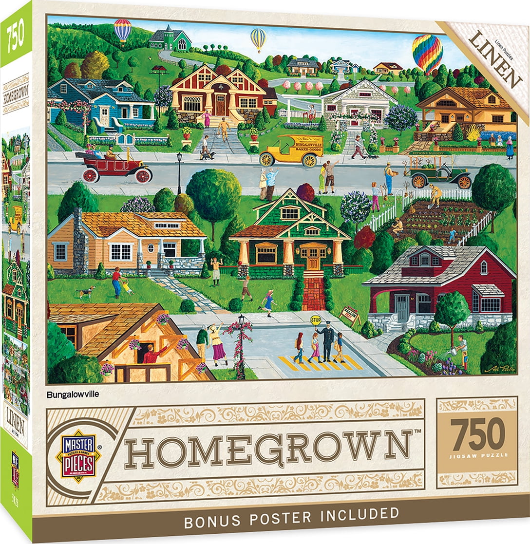 Homegrown - Bungalowville 750 Piece Puzzle