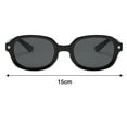 thumbnail image 5 of Mdesiwst Unisex Sunglasses 180 Degree Block Sunlight Good Stability Colored Lens Eye Protection Hip Hop Anti-UV Photo Prop Strong Hinge Glasses Eyewear, 5 of 7