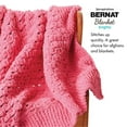 thumbnail image 4 of Bernat® Blanket Brights™ #6 Super Bulky Polyester Yarn, Pixie Pink 10.5oz/300g, 220 Yards (4 Pack), 4 of 10
