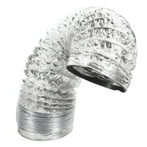ZEPARO Vent Hose Aluminum Foil Ducting Flexible Dryer Ducting Air Hose Exhaust Hose Vent Replace Hose