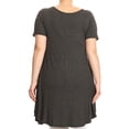 thumbnail image 4 of Women's Plus Size Solid Tunic Top, 4 of 4