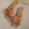 thumbnail image 6 of Gymvis Womens Summer Sandals Open Toe Beach Slides Vacation Flat Slippers for Women Size 5-9, 6 of 9