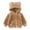 Khaki, variant on Virmaxy Toddler Baby Girls Boys Fleece Hoodies Unisex Kids Faux Lamb Wool Hoodies Bear Ear Hooded Shaggy Cardigan with Pocket Solid Long Sleeve Full Zip Up Plush Outwear Olive Green 2T
