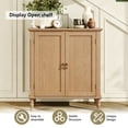 thumbnail image 5 of CBJCBJ Retro 34" Sideboard Buffet Cabinet with Storage, Accent Cabinet for Dining Room, Living Room,Wood, 5 of 13