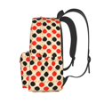 thumbnail image 3 of Wukai Table Tennis Rackets Print Large Capacity Student Backpack, Lightweight School Bag, Suitable for School, Work, Sports and Travel, Unisex, 3 of 8