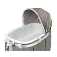 thumbnail image 4 of Badger Basket Wishes  Oval Baby Bassinet, Gray, 4 of 8