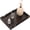 Brown-12" x 8" x 1.2", variant on Rectangle Marble Serving Tray White 12" x 8" x 1.2" Bathroom Vanity Kitchen Desktop Decor
