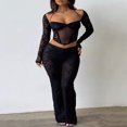 thumbnail image 4 of Débardeurs en Dentelle Chic avec Col Halter et Boléros pour Femmes, 4 of 9