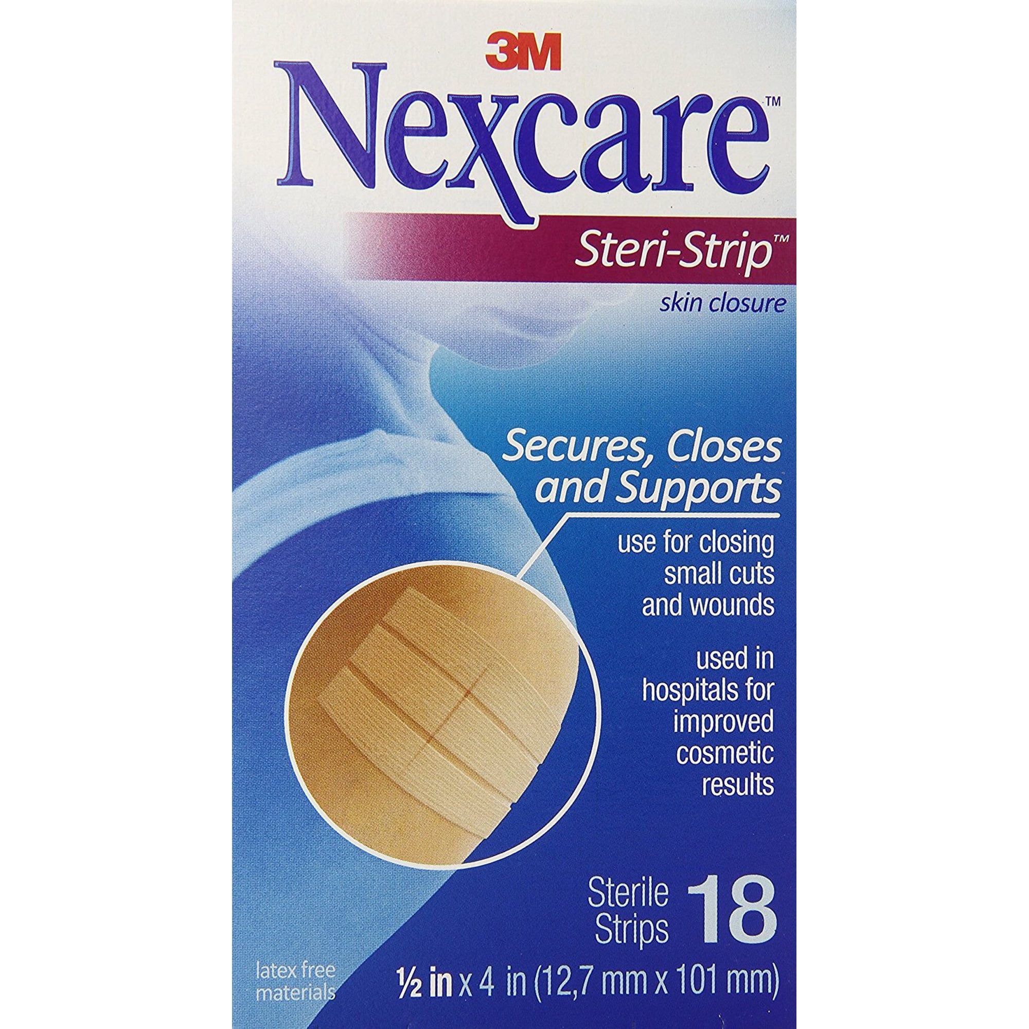 Nexcare Steri-Strip Skin Closure, 18-Count
