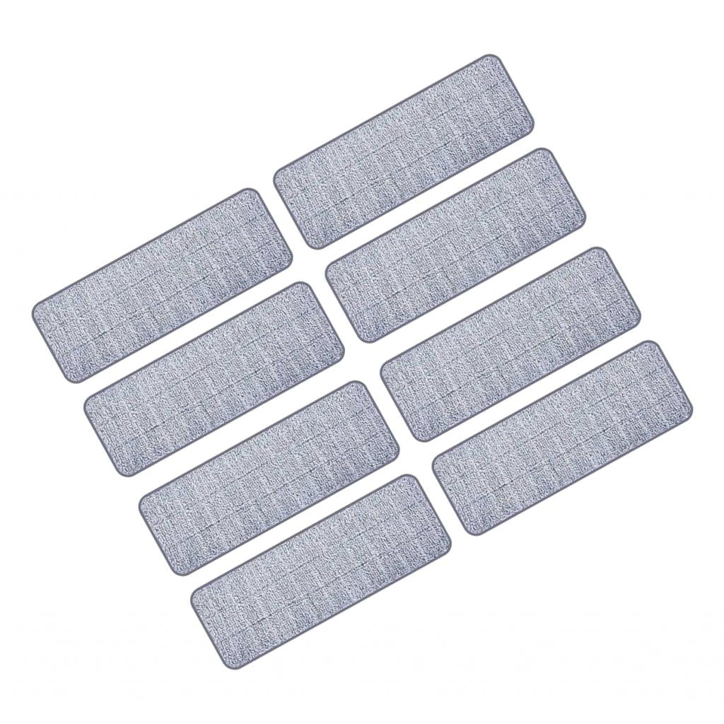 Flat Mop Pads Microfiber Refill Head Cleaning Rag Cloth for Spray Mops 33x12cm Flat Mop Pads Microfiber Refill Head Cleaning Rag Cloth for Spray Mops 33x12cm