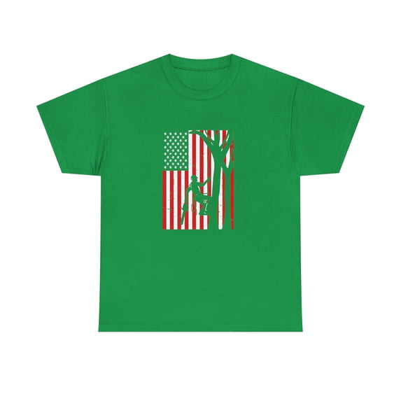 Patriotic Tree Climber Shirt, Chainsaw, Arborist, Tree Trimmer - ID: 1661
