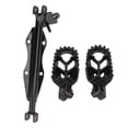 thumbnail image 5 of VOBOR, estriberas para Motocicleta, estriberas para pie de Bicicleta de Cross, estriberas para reposapiés, Montaje para CRF50 XR50 XRF70 CRF70 Pit Dirt Motor Trail Bike Motocross, 5 of 5