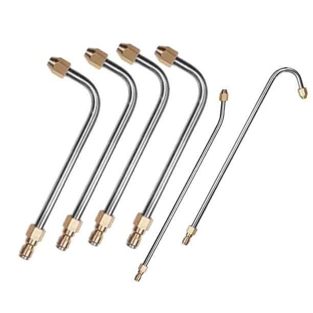 6Pcs Lance Extension Metal Pole Alargar Herramientas de Limpieza de Automóviles con Varilla de Pulverización