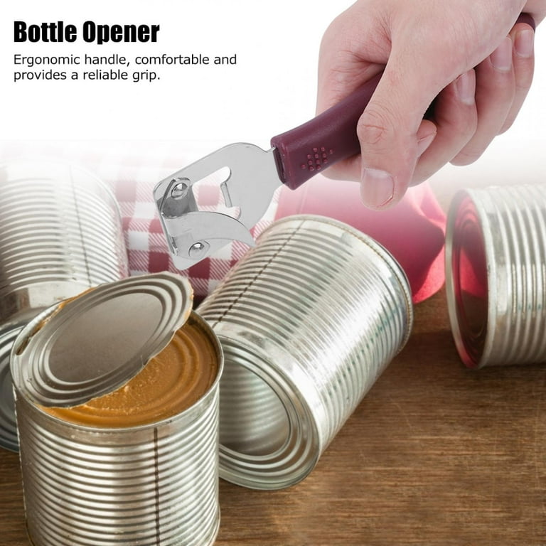 YOUTHINK Stainless Steel Tin Opener Set Manual Can Bottle Opener For  Restaurant Home Camping,Bottle Opener,Can Opener 