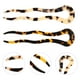 thumbnail image 4 of 2 horquillas para el pelo francesas onduladas en forma de U, de acetato, para moños., 4 of 6
