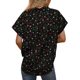 thumbnail image 5 of Camisas Navideñas Para Mujer Tops de Moda Blusa Corta Informal Con Estampado de Cuello Vuelto Odeerbi ODB207790, 5 of 8