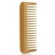 thumbnail image 1 of Thick Solid Wood Comb Wide Tooth Comb Portable Styling Massage Anti-Static Hair Comb Handleless Hair, 1 of 5