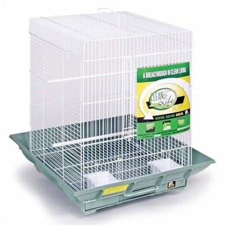 Clean Life Small Flight Bird Cage - Red & Black