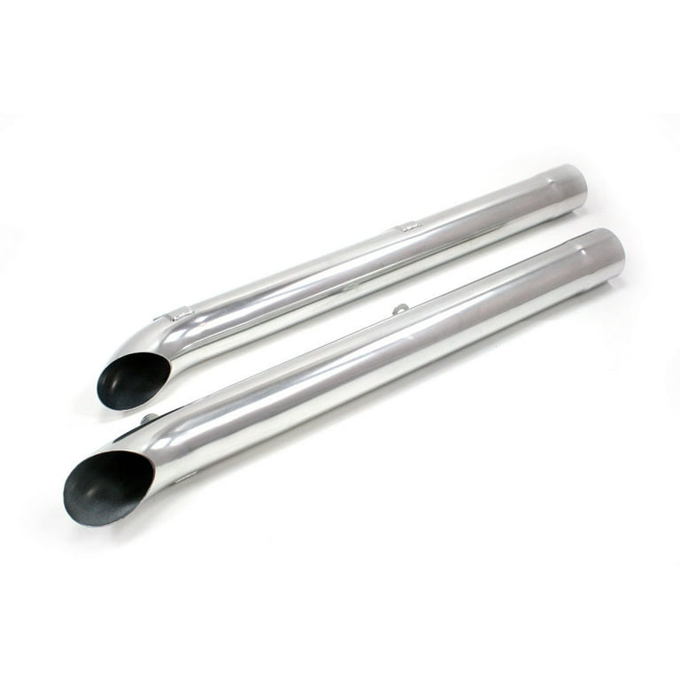 Doug's Headers Side Pipes - Silver (Pair) D930 Doug's Headers Side Pipes - Silver (Pair) D930
