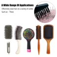 thumbnail image 5 of Herramienta de limpieza de cepillos para el cabello, cepillo para limpiar el cabello con peine, para eliminar el cabello y los desechos, negro TUNC Sencillez, 5 of 5