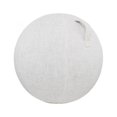thumbnail image 1 of Dust-proof Anti-slid Exercise Ball Cover Cotton Flax Practical Fine Knitted Yoga Ball Cover for Home, 1 of 10